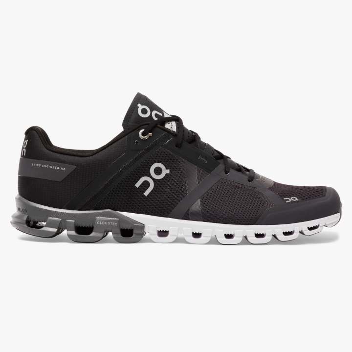 Men's Cloudflow Black/Asphalt WIDE – Turnpike Comfort Footwear