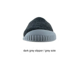 Kush Slipper Dark Grey/Light Grey Sole